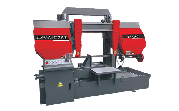 宋洛乡GW4260双柱龙门卧式带锯床