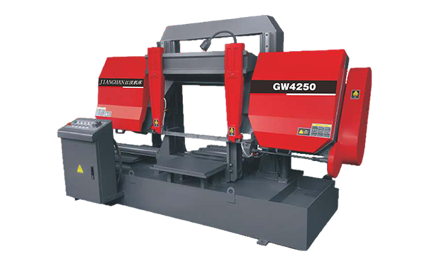 宋洛乡GW4250双柱龙门卧式带锯床